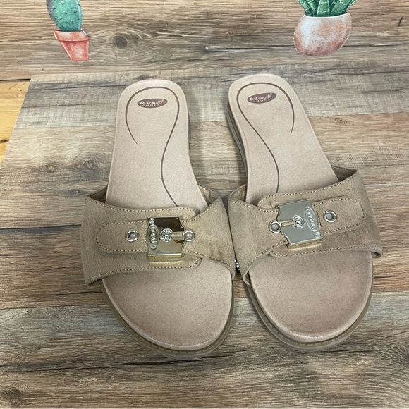 Dr. Scholls Shoes Womens Originalist Slide Sandal size 8.5 tan - Picture 1 of 7